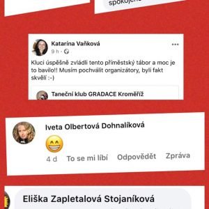 Velmi děkujeme za pozitivní reakce na Příměstský taneční tábor TK Gradace