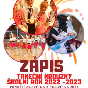Zápisy do všech kroužků na školní rok 2022/2023