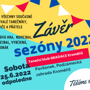 Závěr taneční sezóny TK Gradace 2022