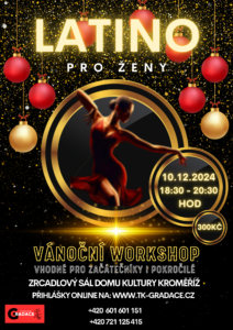 Latino pro ženy – VÁNOČNÍ WORKSHOP