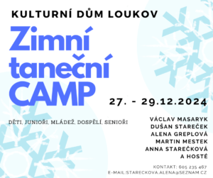 Zimní taneční camp Loukov 2024