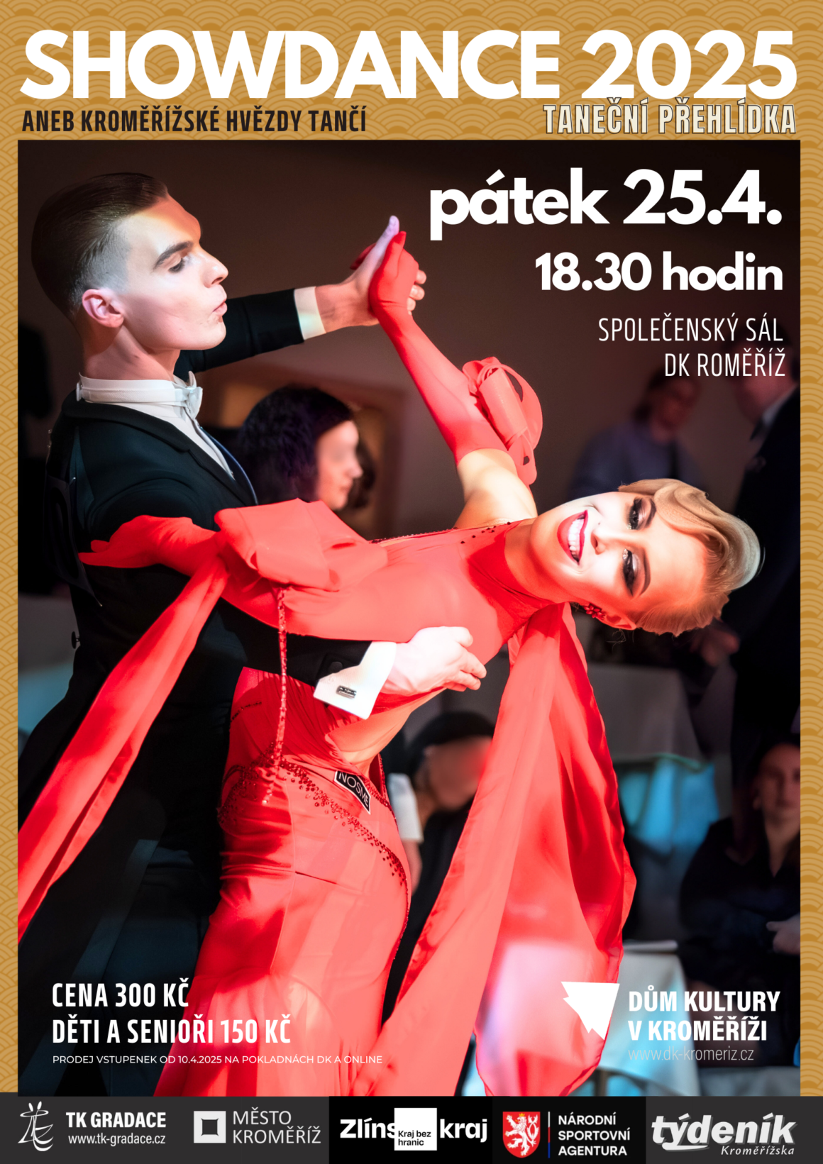 SHOWDANCE ANEB KROMĚŘÍŽSKÉ HVĚZDY TANČÍ 2025