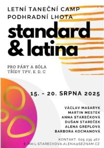 1. BĚH TANEČNÍHO SOUSTŘEDĚNÍ PODHRADNÍ LHOTA 2025