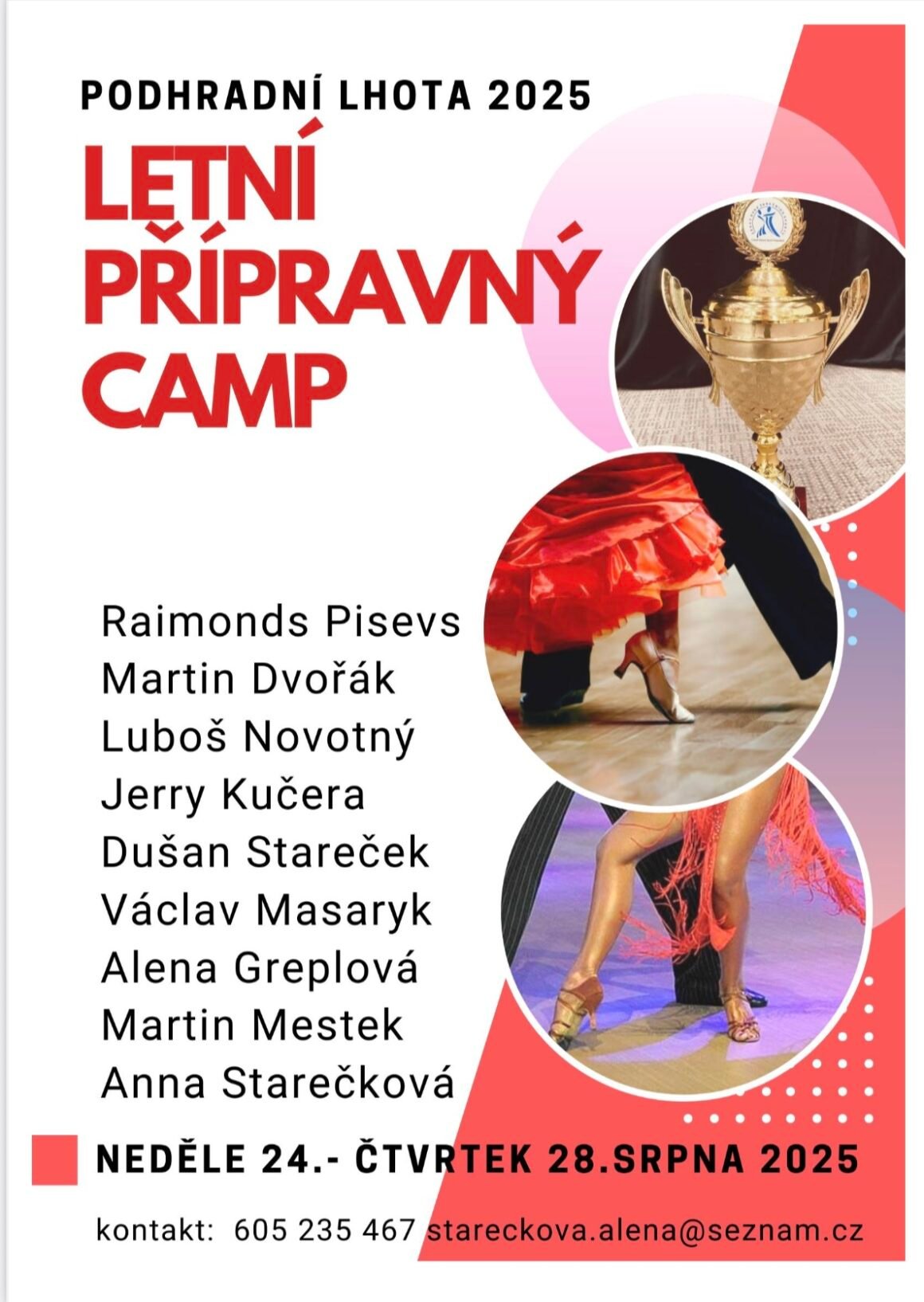 LETNÍ PŘÍPRAVNÝ CAMP PODHRADNÍ LHOTA 2025