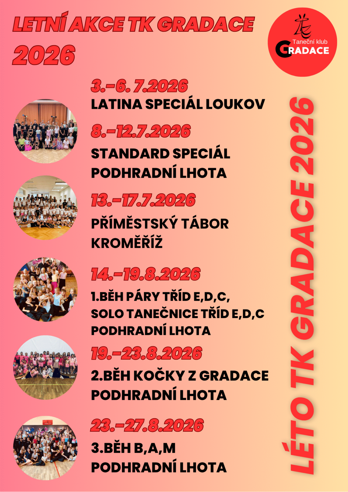 Léto TK Gradace 2026